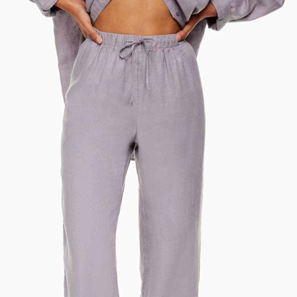 Aritzia Wilfred Lodge Pant High-waisted linen pants XS